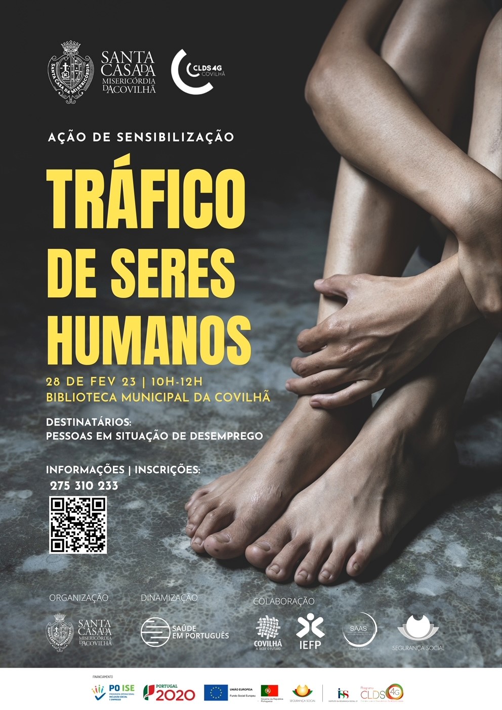 Ação de Sensibilização sobre o Tráfico de Seres Humanos